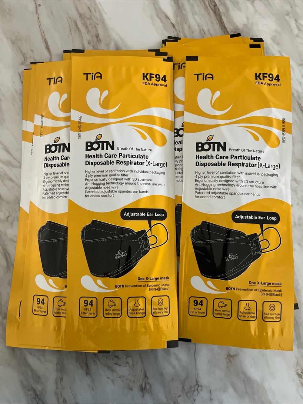 21 Particulate Disposable Respirators (X-Large)